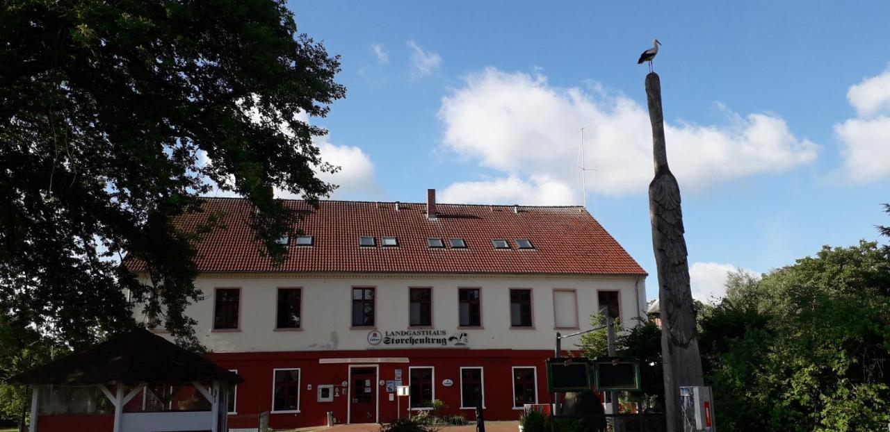 Landhotel Storchenkrug Rühstädt Exteriér fotografie