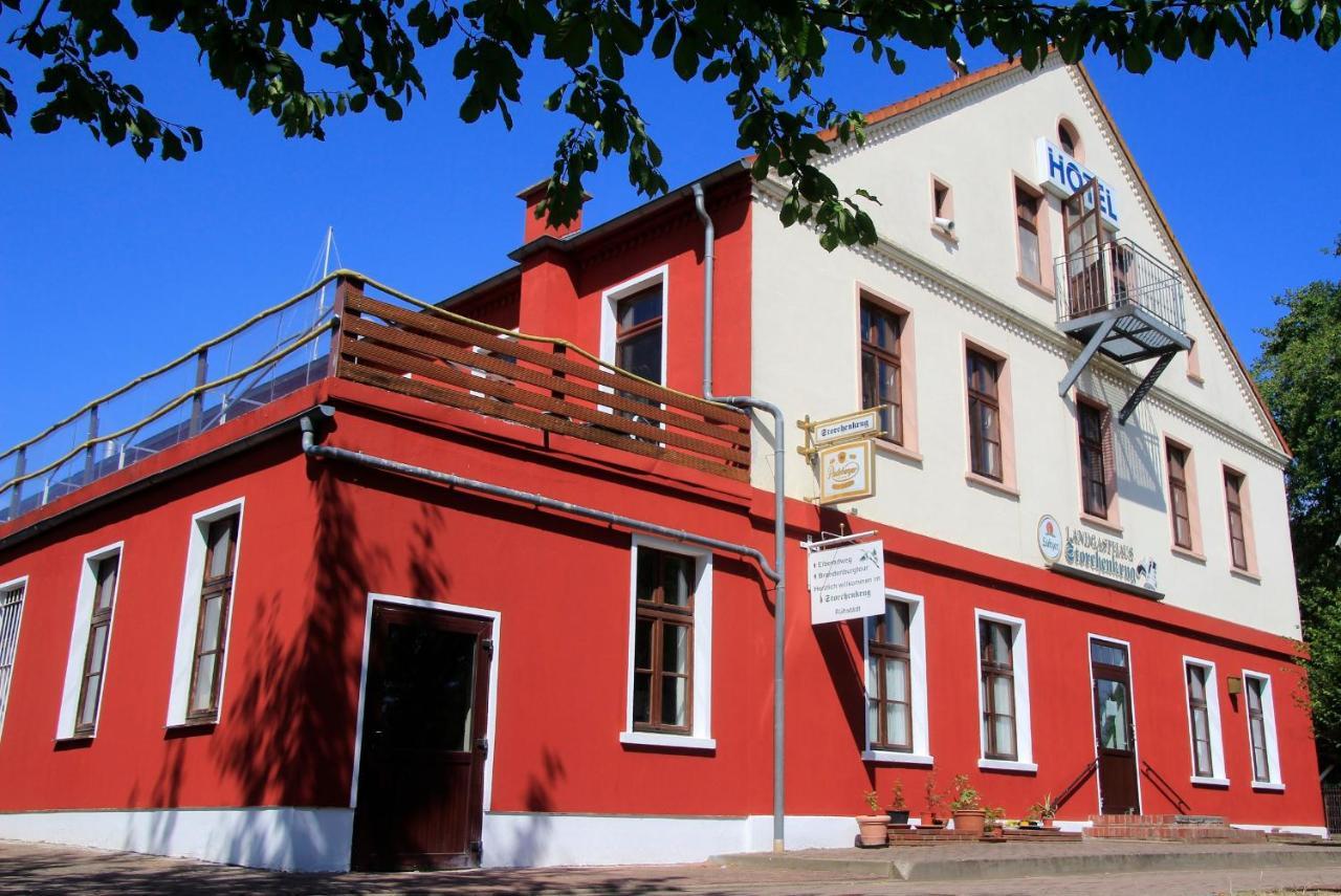 Landhotel Storchenkrug Rühstädt Exteriér fotografie
